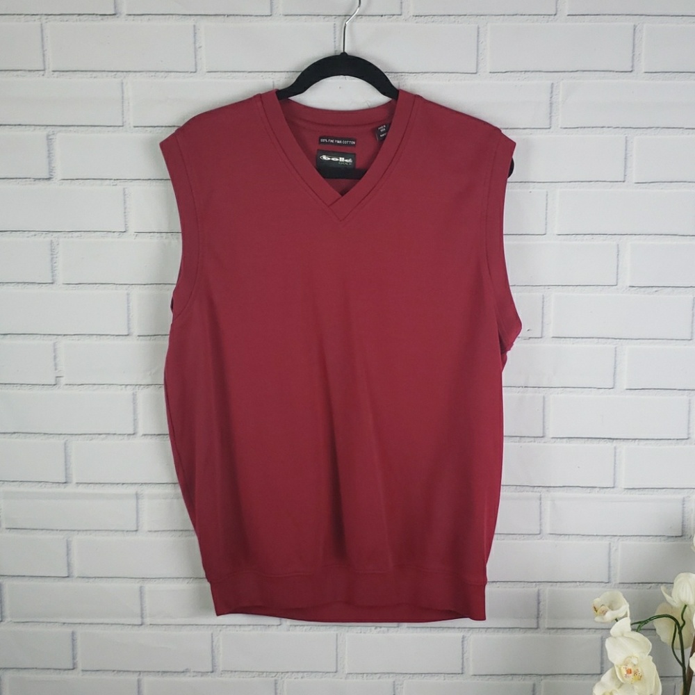 Bolle Golf 100% Pima Cotton V neck vest